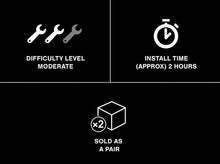 Load image into Gallery viewer, Raxiom 07-18 Jeep Wrangler JK Axial Series JL Style LED Tail Lights- Black Housing- Red Lens