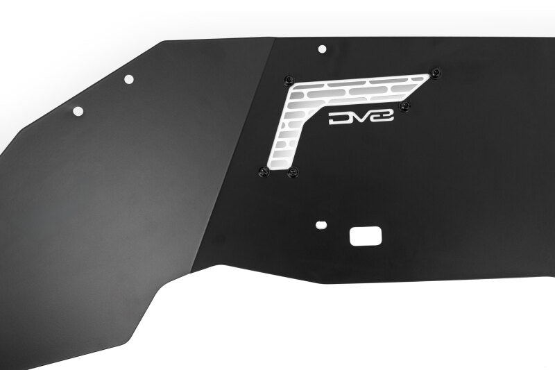 DV8 21-25 Ford Bronco Rear Aluminum Inner Fenders - Black