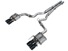 Load image into Gallery viewer, AWE Tuning 18-23 S550 Mustang GT SwitchPath Exhaust - Diamond Black Tips