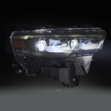 Load image into Gallery viewer, AlphaRex 25-26 Dodge Ram 1500 Luxx LED Proj Headlights -Alpha Black w/Activ Lit/Seq Signal/Switchbk