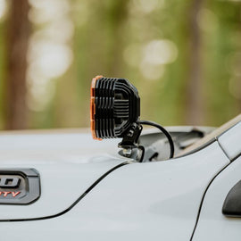 KC HiLiTES 2019+ RAM 2500/3500 A-Pillar/Ditch Light Mount - Factory HD Hood ONLY