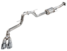 AWE Tuning 21-25 Ford F150 (14th Gen Reg Cab) Cat-Back Exhaust - 4.5in Dual Side Exit Chrome Tips