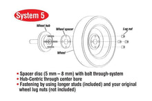 Load image into Gallery viewer, Eibach Pro-Spacer 15mm Spacer / Bolt Pattern 5x100 / Hub Center 57.1 for 96-01 Audi A4 (B5)