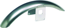 Load image into Gallery viewer, Bikers Choice 73-20 XL 73-86 FX 82-94 FXR Raw Narrow Front Fender Chrome Bracket for 21in Wheel