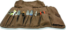 Load image into Gallery viewer, Burly Brand Voyager Tool Roll - Dark Oak