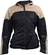 Load image into Gallery viewer, Speed and Strength Starstruck Mesh Jacket Trench Tan/Black Womens - XL
