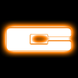 ORACLE Lighting Universal Illuminated LED Letter Badges - Matte Wht Surface Finish - C