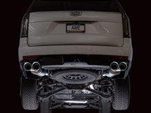 Load image into Gallery viewer, AWE Tuning 2021+ Cadillac Escalade 6.2L ESV 0FG Dual Exit Exhaust System w/ 5in Chrome Silver Tips