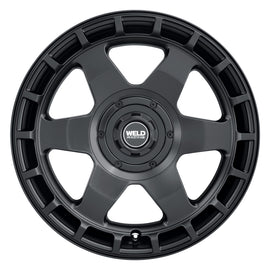 Weld Off-Road Ridge 17x9 - 6x135 / 6x139.7 BP - ET-12 - 106.1mm CB - Satin Black Wheel