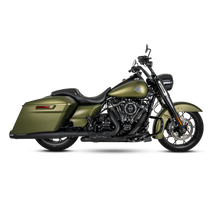 Load image into Gallery viewer, Vance &amp; Hines HD M8 Touring Blackbird 450 Slip-on Exhaust - Wrinkle Black
