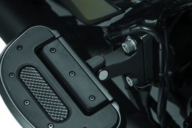 Kuryakyn Non-Pivot Splined Peg Adapter Harley-Davidson Models Black