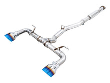 Load image into Gallery viewer, AWE Track Edition Exhaust for Subaru BRZ / Toyota GR86 / Toyota 86 / Scion FR-S - Vapor Blue Tips