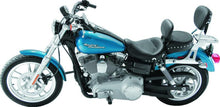 Load image into Gallery viewer, Mustang 06-17 Harley Dyna Wide Touring Solo Seat w/Driver Backrest w/Studs - Black