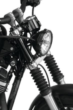 Load image into Gallery viewer, Bikers Choice 39MM Black Short Fork Boots Extended 5in / Collapsed 2.25in (Pair)