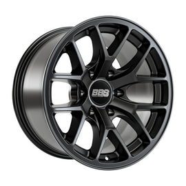 BBS TS-P 17x9in - 6x139.7 - 106.1 CB - ET0 - Satin Black Wheel