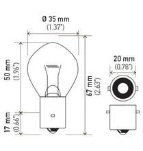 Load image into Gallery viewer, Hella Bulb 635 12V 35W Ba20S B11 F2 (MOQ 10)