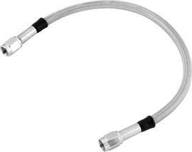 Twin Power 28 Inch Clear Coated Dot Stainless Steel Brake Hose AN-3