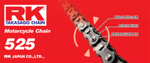 Load image into Gallery viewer, RK Chain RK-M 525-120L - Natural