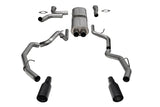 Corsa 25-26 RAM 1500 RHO Crew Cab 3.0L Turbo Cat-Back Dual Rear Exit w/ 5in Single Black Pro Series