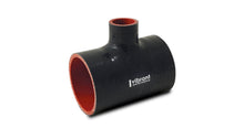 Load image into Gallery viewer, Vibrant Silicone T-Hose Coupler Hose ID 2in Overall Length 4in Branch ID 1in