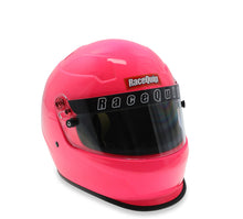 Load image into Gallery viewer, RaceQuip PRO25 SA2025 HOT PINK LRG HELMET