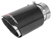 Load image into Gallery viewer, aFe 14-24 Mini Cooper S MACH Force-Xp 3in to 2-1/2in 304SS Cat-Back Exhaust w/ Carbon Fiber Tip