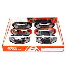 Load image into Gallery viewer, Answer Apex 1 Goggle Assortment with Display - 2 each of Black, White, Red