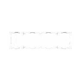 KC HiLiTES FLEX ERA LED Light Bar 10in. Light Shield - Clear (SHIELD ONLY)
