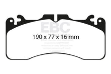 Load image into Gallery viewer, EBC 09+ Lexus LS460 4.6 Sport Yellowstuff Front Brake Pads