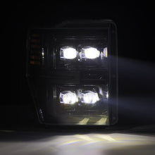Load image into Gallery viewer, AlphaRex 08-10 Ford F250-550 NOVA-Series LED Projector Headlights Alpha-Blk w/Activ Light/Seq Signal