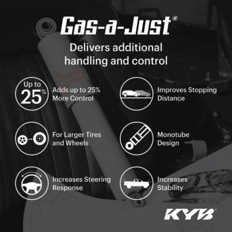 KYB 19-21 Chevrolet Silverado & GMC Sierra 1500 w/ Z85 (Increased Capacity) Gas-a-Just Shock - Rear