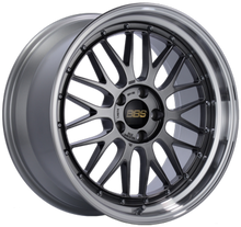 Load image into Gallery viewer, BBS LM 18x10 - 5x114.3 ET20 - PFS - Diamond Black w/Diamond Cut Machined Lip