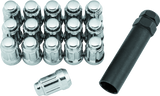 QuadBoss Spline Lug Nuts 12x1.25 - Silver