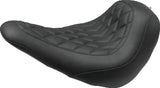 Mustang 18-21 Harley Low Rider, Sport Glide Wide Tripper Solo Seat Diamond Stitch - Black