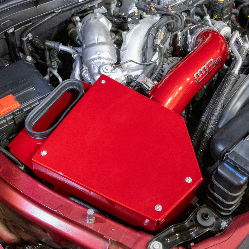 Wehrli 20-24 Chevrolet 6.6L LP5 Duramax 4in Intake Kit Stage 2 - Red