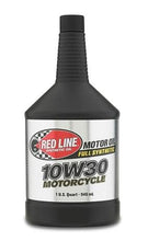 Load image into Gallery viewer, Red Line 10W30 Motorcycle Oil - Quart