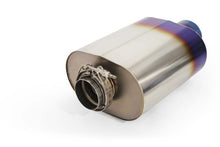 Load image into Gallery viewer, GReddy Universal 3.0in RS-Ti Oval Titanium Muffler
