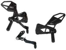 Load image into Gallery viewer, Vortex Racing Rearsets Replacement Rear- Black