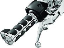 Load image into Gallery viewer, Kuryakyn ISO Grips With Throttle Boss Throttle-By-Wire Chrome