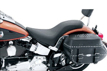 Load image into Gallery viewer, Mustang 84-99 Harley Standard Rear Tire DayTripper 1PC Seat - Black