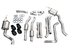 Load image into Gallery viewer, AWE Tuning 2021+ Cadillac Escalade 6.2L 0FG Dual Exit Exhaust System w/ 5in Diamond Blk Tips