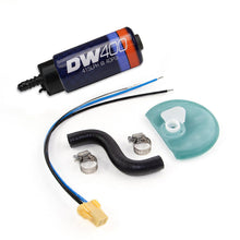 Load image into Gallery viewer, DeatschWerks 415LPH DW400 In-Tank Fuel Pump w/ 9-1044 Install Kit 85-97 Ford Mustang Cobra