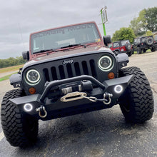 Load image into Gallery viewer, Oracle 7in High Powered LED Headlights - Black Bezel - Dynamic - Dynamic