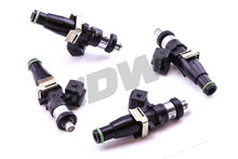 Load image into Gallery viewer, DeatschWerks 95-99 Mitsubishi Eclipse 4G63T / 03-06 EVO 8/9 Bosch EV14 1500cc Injectors (Set of 4)