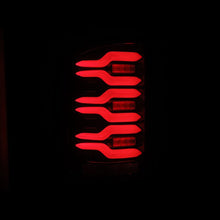 Load image into Gallery viewer, AlphaRex 14-18 GMC Sierra 1500/2500HD/3500HD LUXX-Series LED Tail Lights Blk/Red w/Actv Lgt Seq. Sig