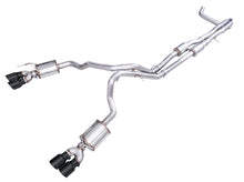 Load image into Gallery viewer, AWE 2021+ Chevy Tahoe/GM Yukon 6.2L 0FG Edition Cat Back Exhaust - Quad Diamond Black Tips