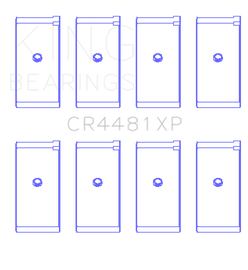 King Engine Bearings Mitsubishi 4G63/4G64 6 Bolt 1st Gen DSM Performance Rod Bearing Set - Size STDX