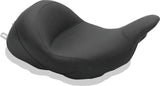 Mustang 08-21 Harley Electra Glide Std, Rd Glide, Rd King, Str Glide Lowdown Solo Seat - Black