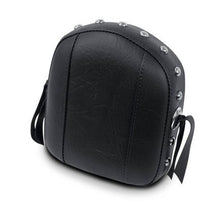 Load image into Gallery viewer, Mustang Harley Sissy Bar Pad Low Medallion Style - Black
