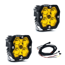 Load image into Gallery viewer, Baja Designs Squadron 2.0 Sport LED Spot (Pair) - Baja Amber